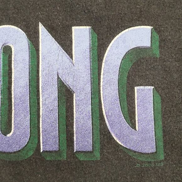 Vintage Y2K King-Kong Gorilla Shirt M/L 21x27 Black Movie Adventure - Picture 10 of 14